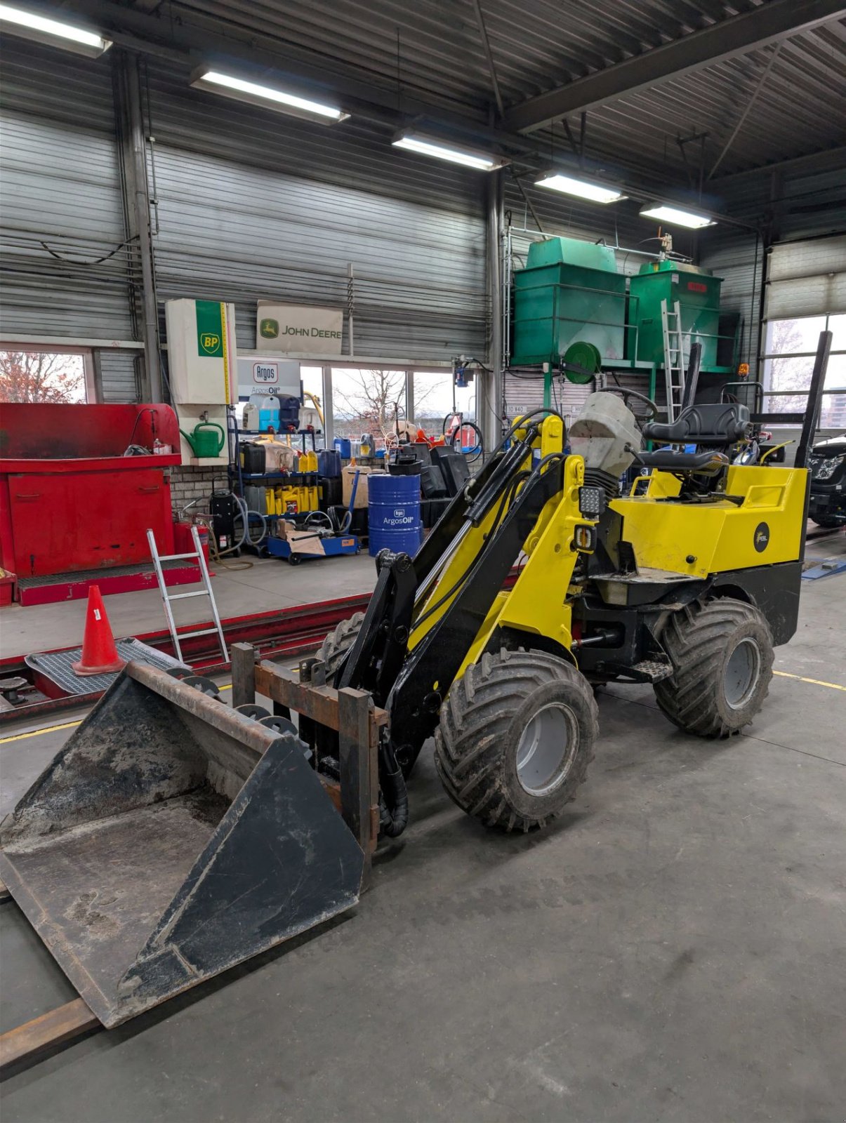 Knickgelenkte Baggerlader типа Thaler KL222, Gebrauchtmaschine в Well (Фотография 2)