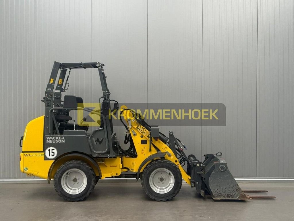 Knickgelenkte Baggerlader типа Wacker Neuson WL 20 e, Gebrauchtmaschine в Apeldoorn (Фотография 5)