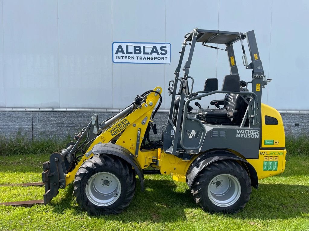 Knickgelenkte Baggerlader от тип Wacker Neuson WL20 / weideman 1160 E hoftrac, Gebrauchtmaschine в Kwintsheul (Снимка 1)