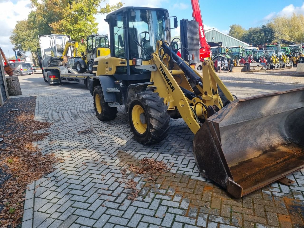 Knickgelenkte Baggerlader типа Yanmar V120, Gebrauchtmaschine в Lunteren (Фотография 4)