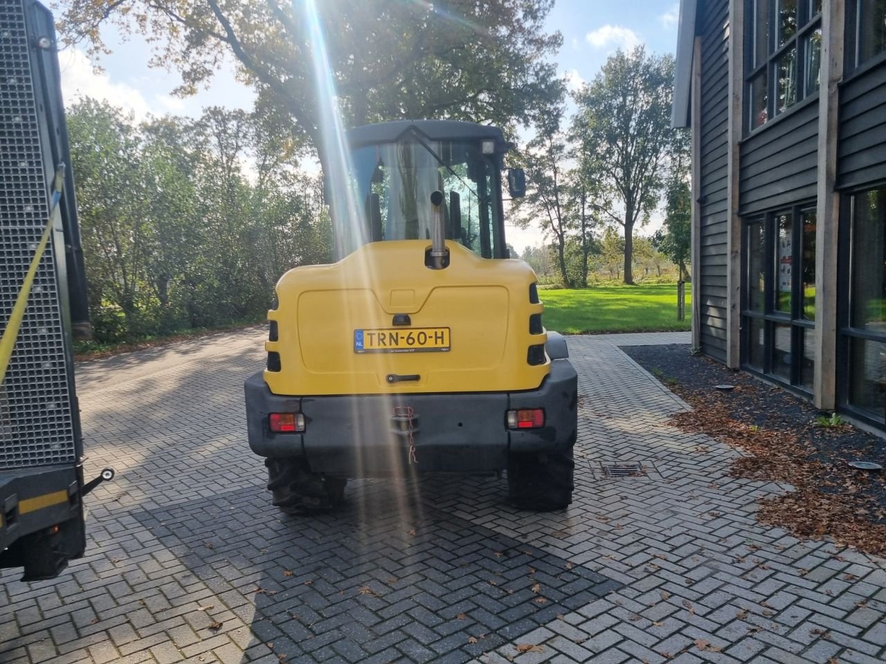 Knickgelenkte Baggerlader типа Yanmar V120, Gebrauchtmaschine в Lunteren (Фотография 2)