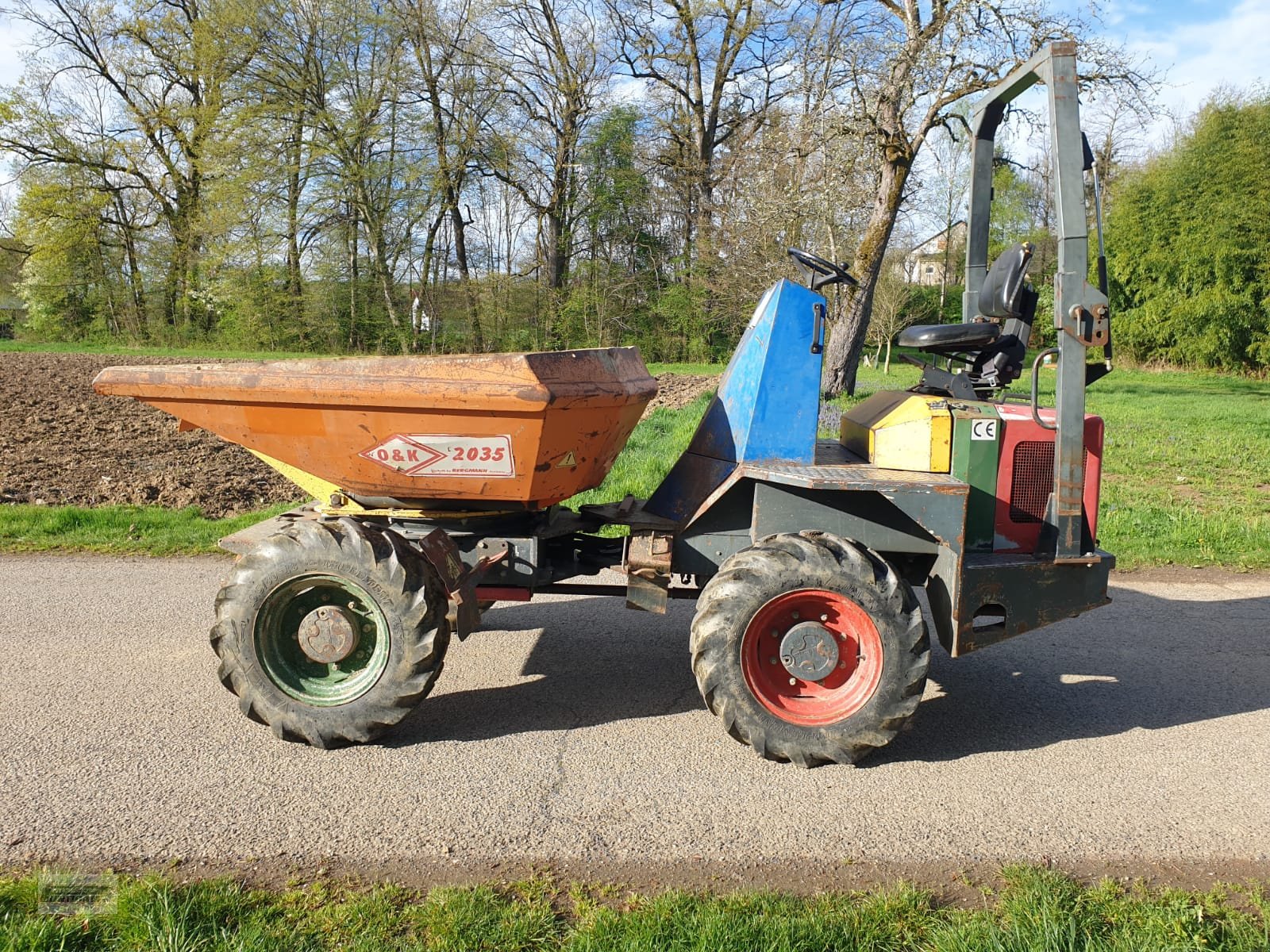 Knickgelenkte Dumper des Typs Bergmann 2035R, Gebrauchtmaschine in Deutsch - Goritz (Bild 1)