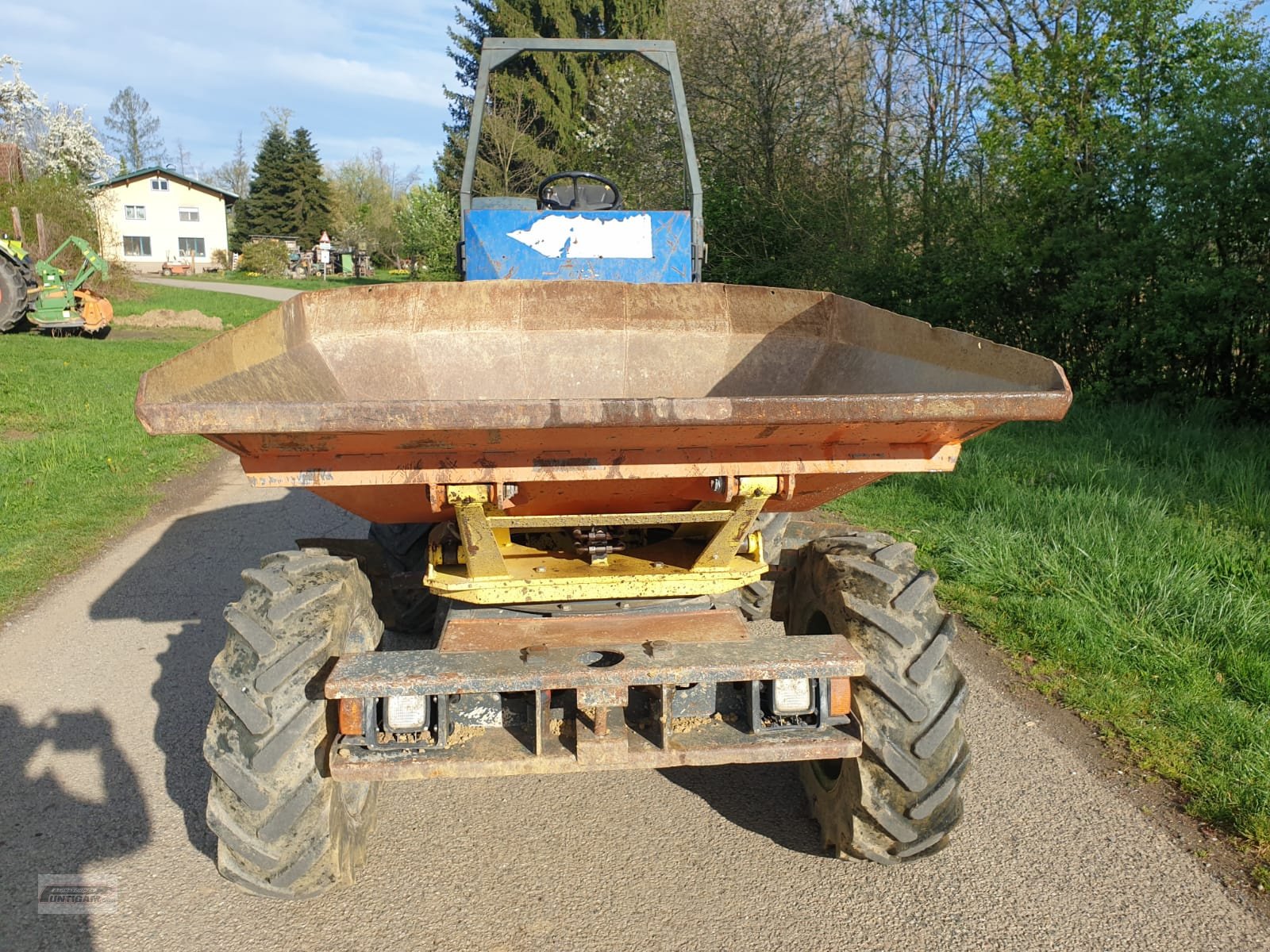 Knickgelenkte Dumper des Typs Bergmann 2035R, Gebrauchtmaschine in Deutsch - Goritz (Bild 4)