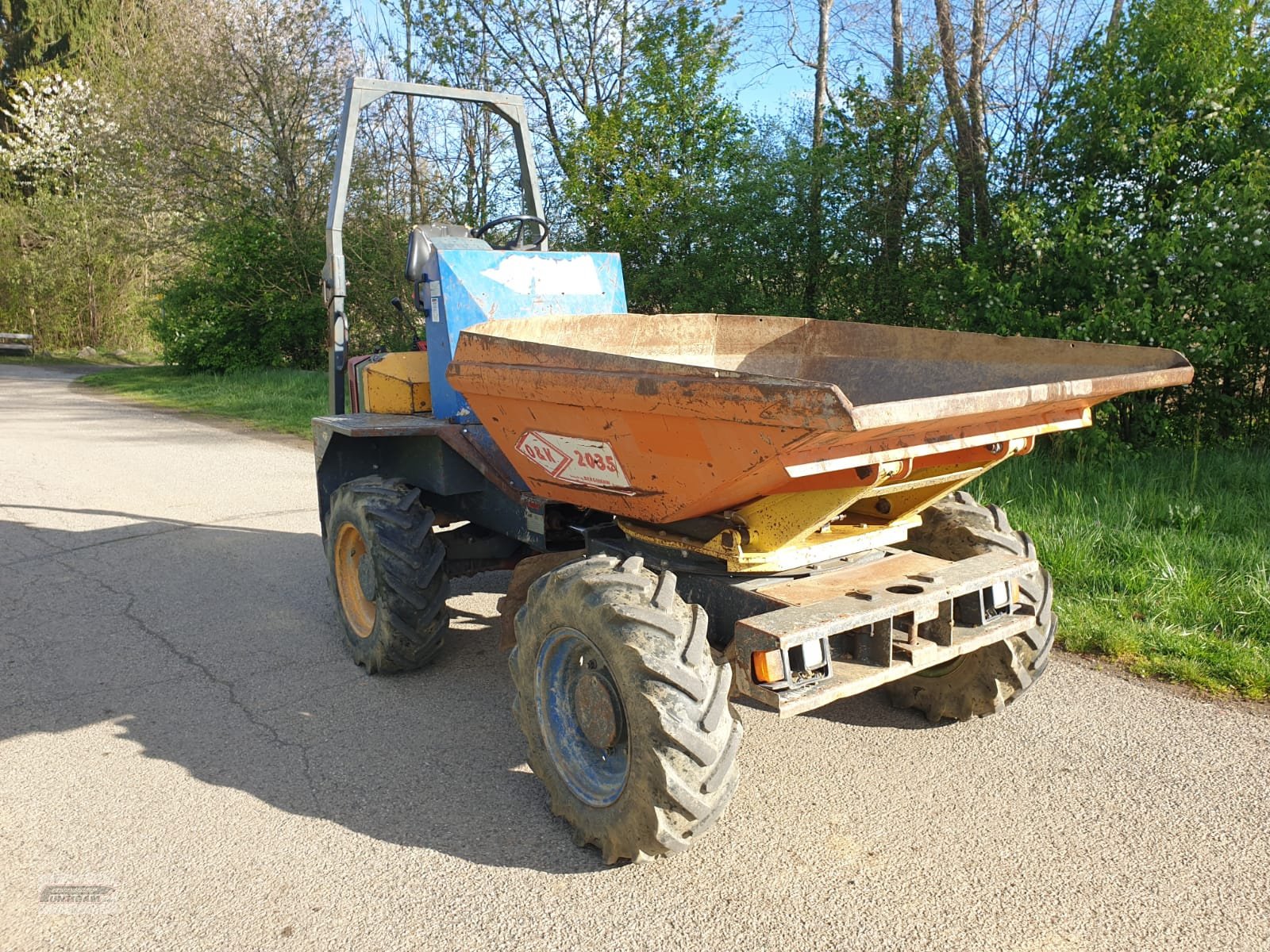 Knickgelenkte Dumper des Typs Bergmann 2035R, Gebrauchtmaschine in Deutsch - Goritz (Bild 5)