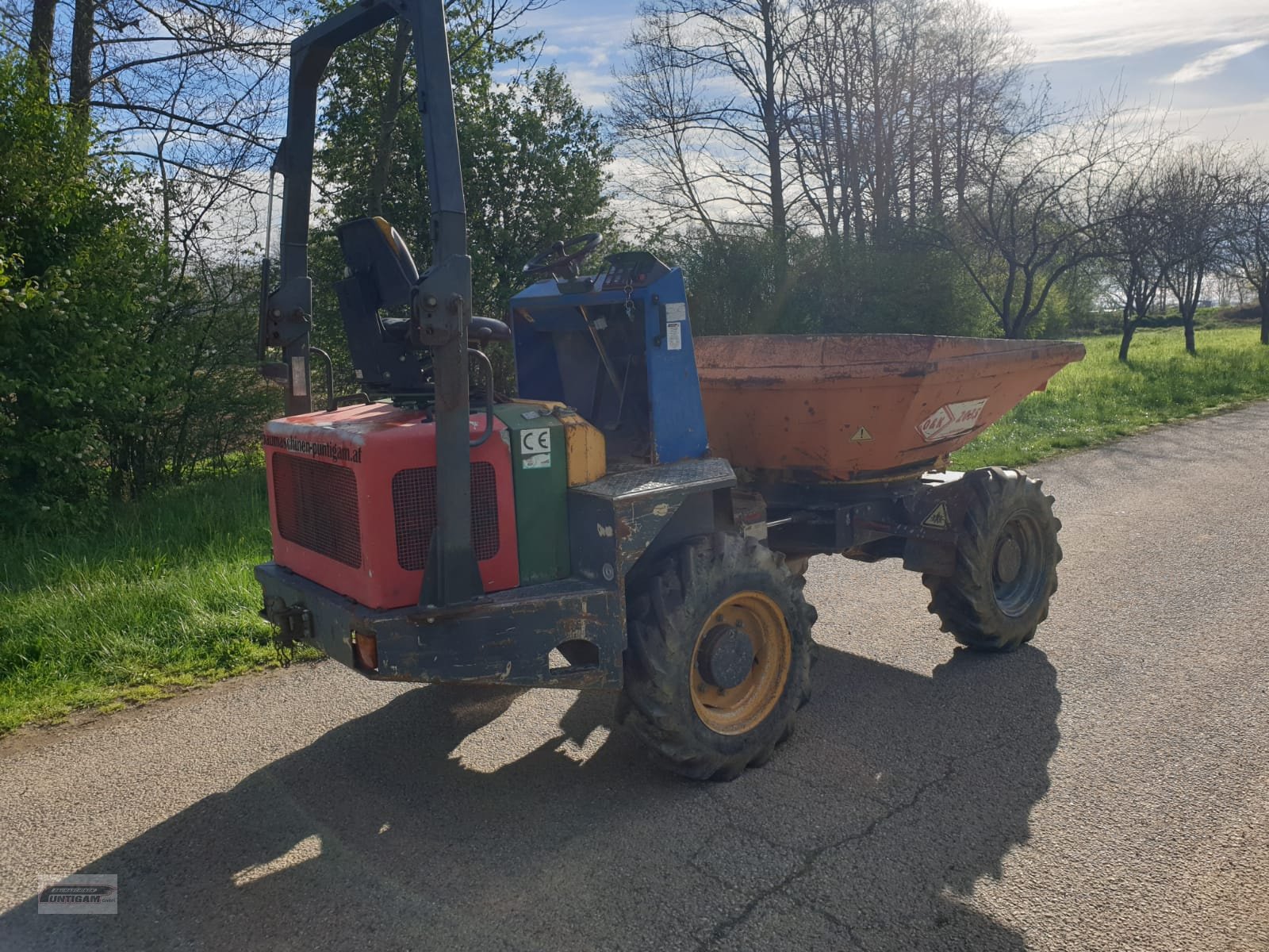 Knickgelenkte Dumper des Typs Bergmann 2035R, Gebrauchtmaschine in Deutsch - Goritz (Bild 9)