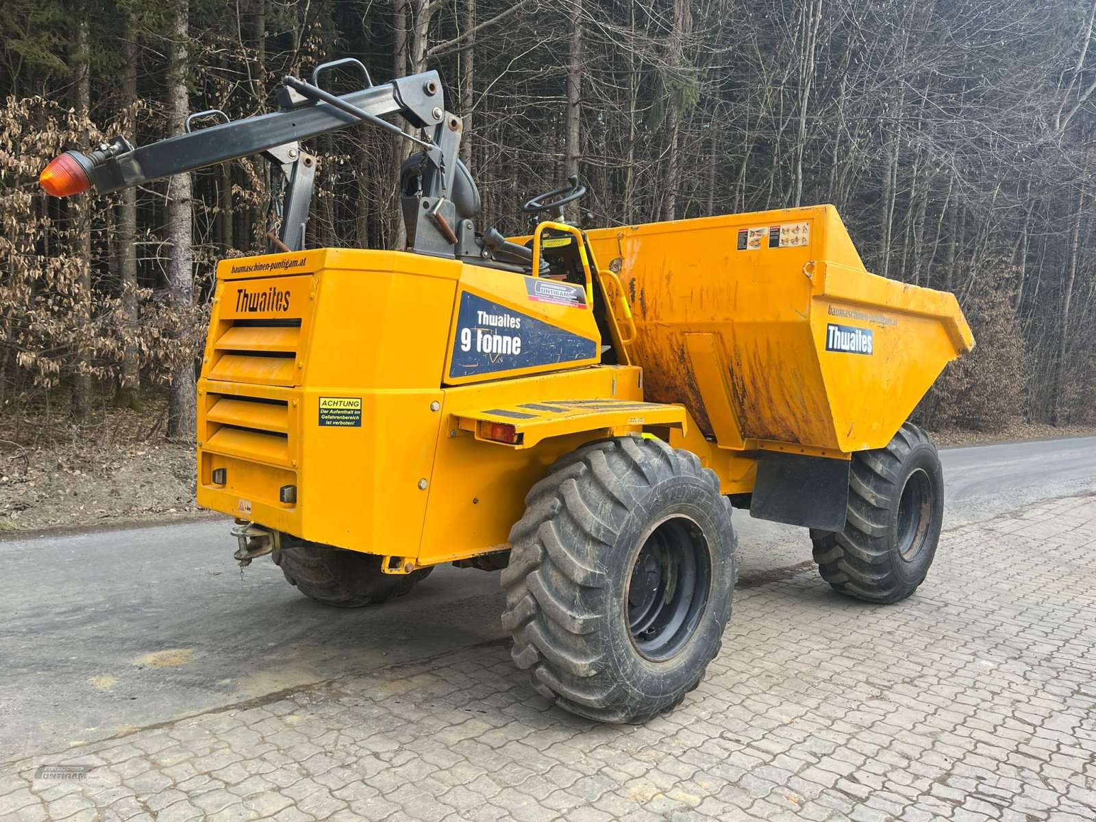 Knickgelenkte Dumper des Typs Thwaites Mach 2090, Gebrauchtmaschine in Deutsch - Goritz (Bild 8)