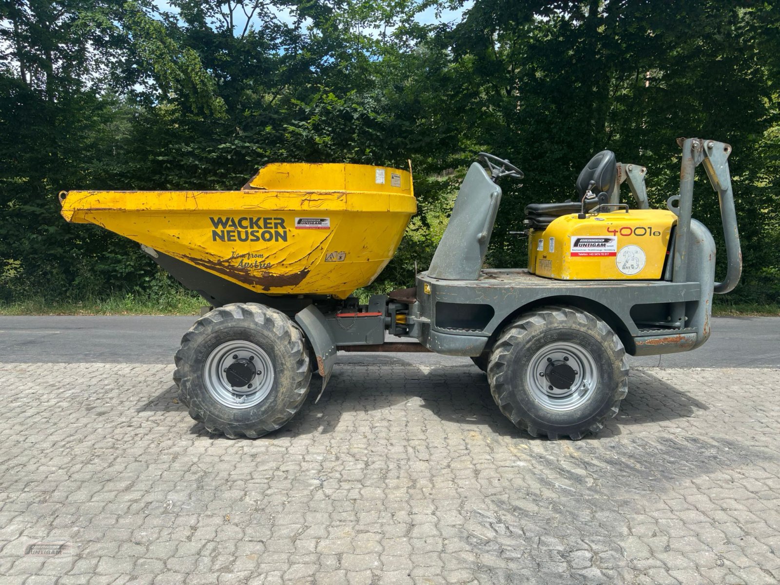 Knickgelenkte Dumper от тип Wacker Neuson 4001, Gebrauchtmaschine в Deutsch - Goritz (Снимка 1)