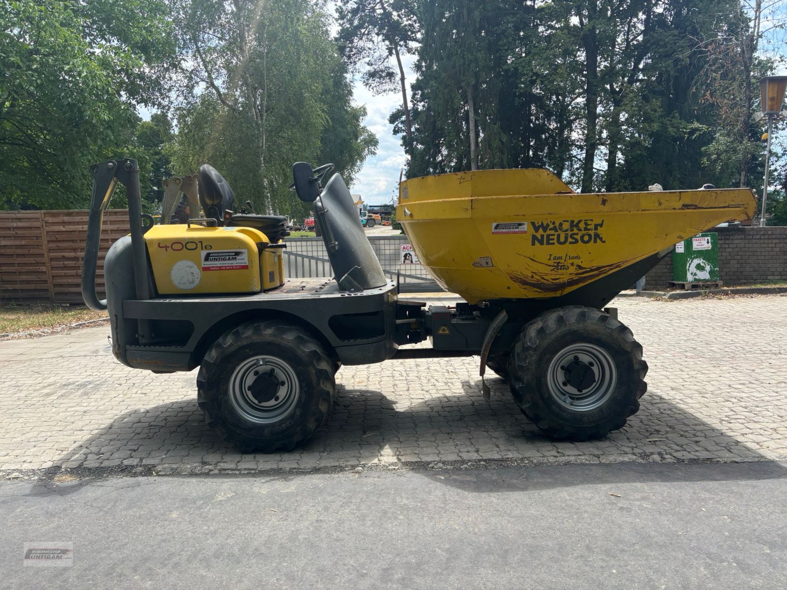 Knickgelenkte Dumper от тип Wacker Neuson 4001, Gebrauchtmaschine в Deutsch - Goritz (Снимка 2)