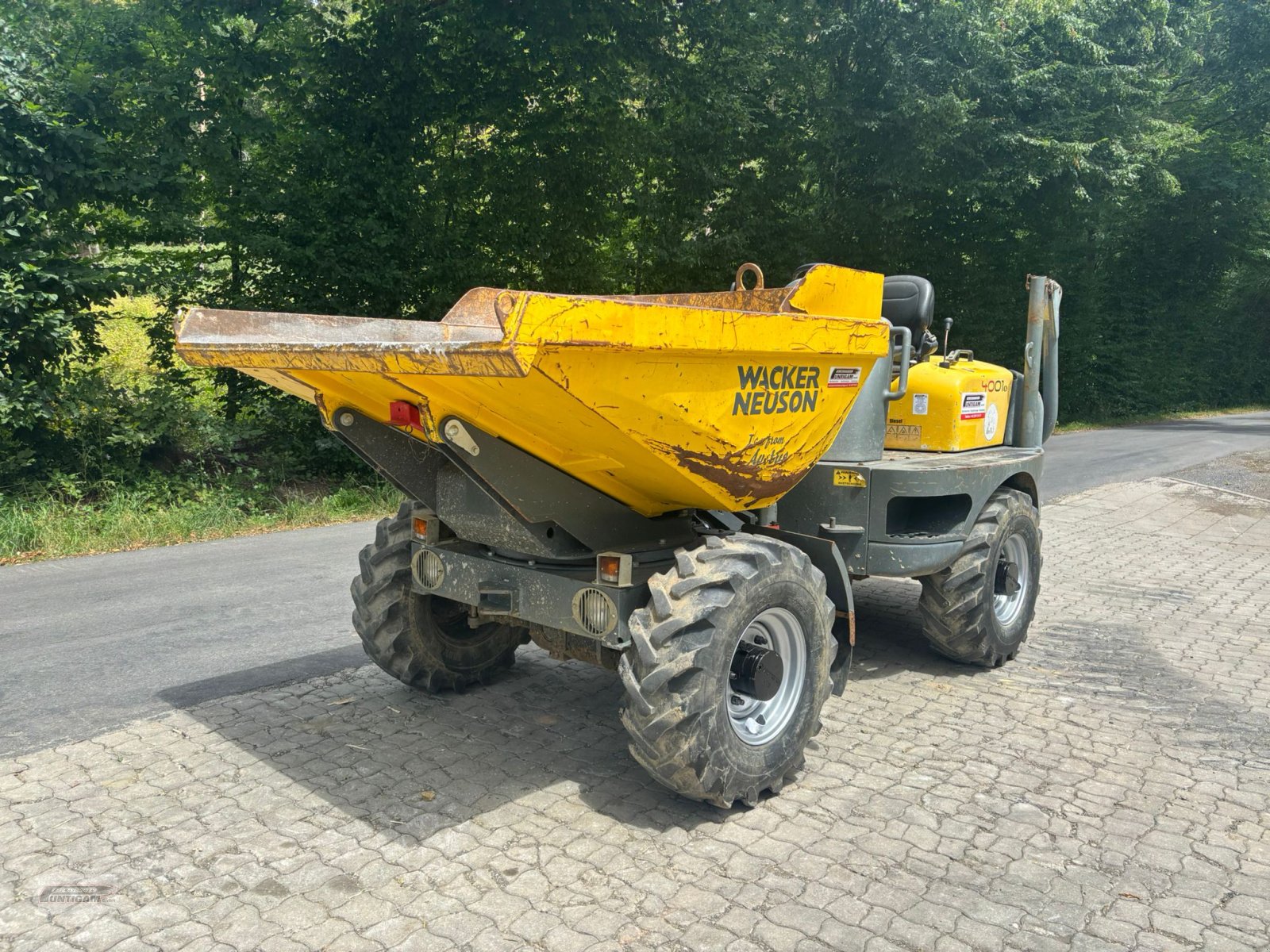 Knickgelenkte Dumper от тип Wacker Neuson 4001, Gebrauchtmaschine в Deutsch - Goritz (Снимка 3)