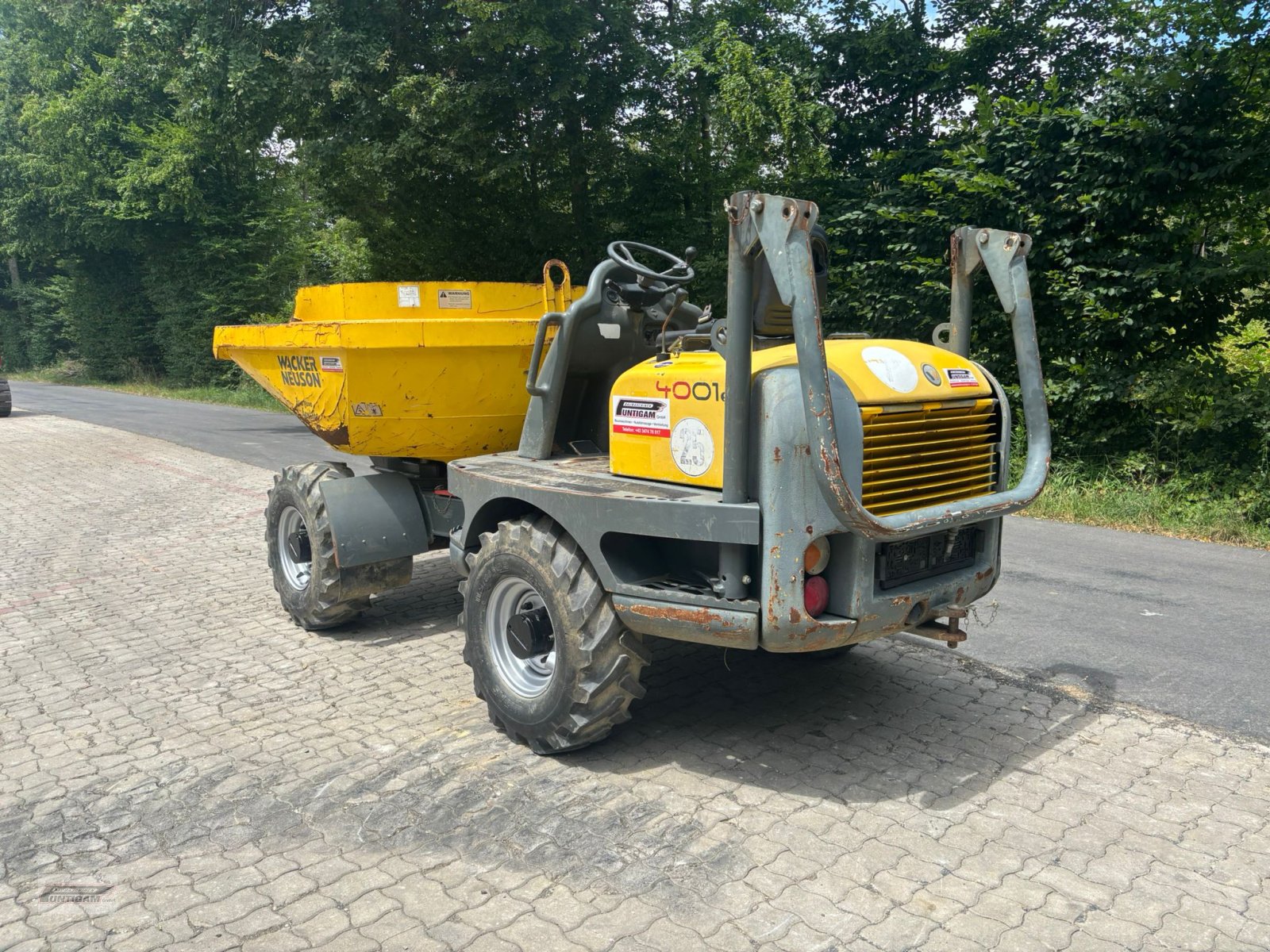 Knickgelenkte Dumper от тип Wacker Neuson 4001, Gebrauchtmaschine в Deutsch - Goritz (Снимка 7)