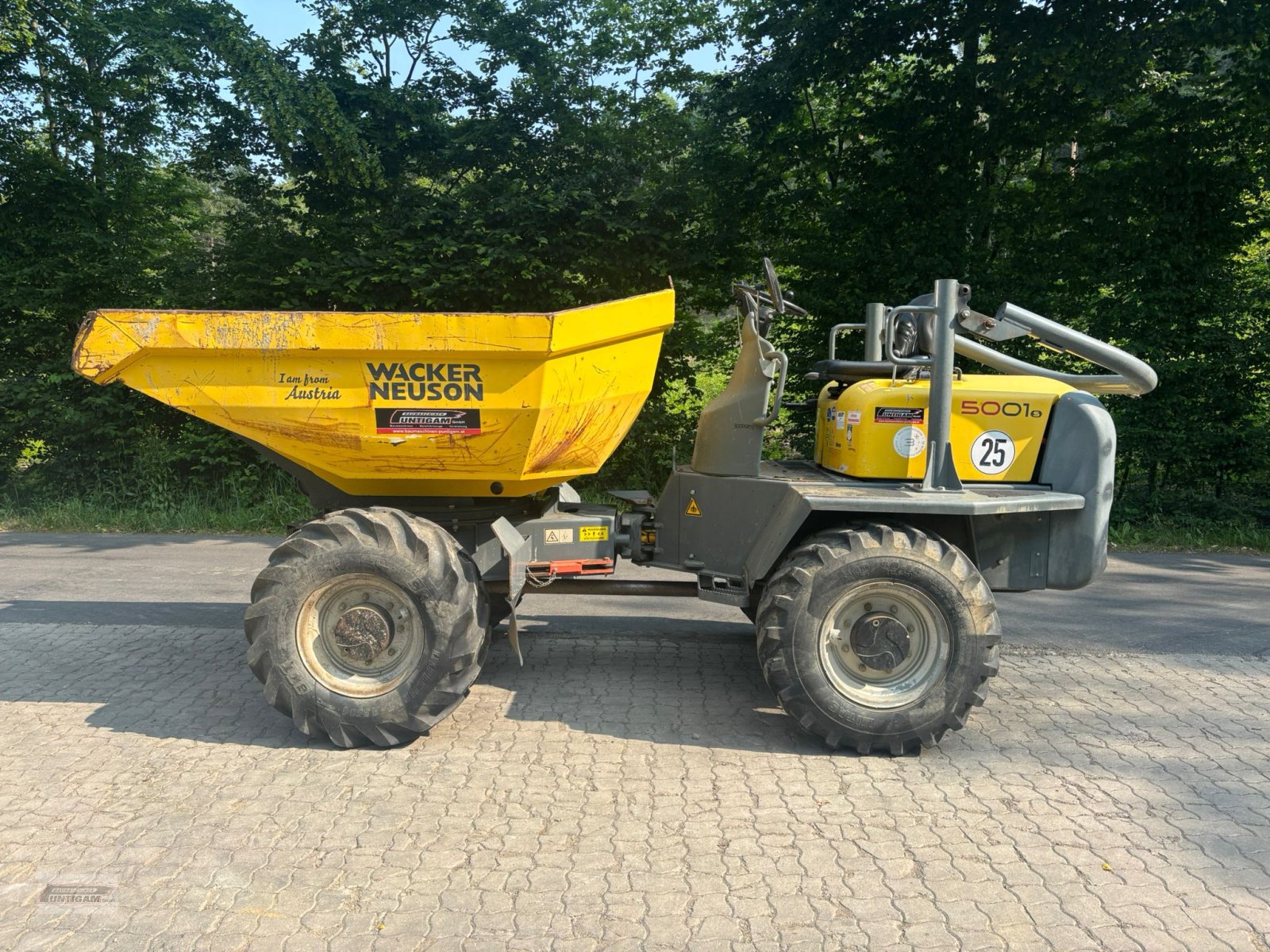 Knickgelenkte Dumper типа Wacker Neuson 5001, Gebrauchtmaschine в Deutsch - Goritz (Фотография 1)