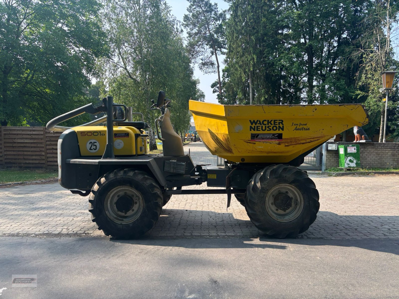 Knickgelenkte Dumper типа Wacker Neuson 5001, Gebrauchtmaschine в Deutsch - Goritz (Фотография 2)