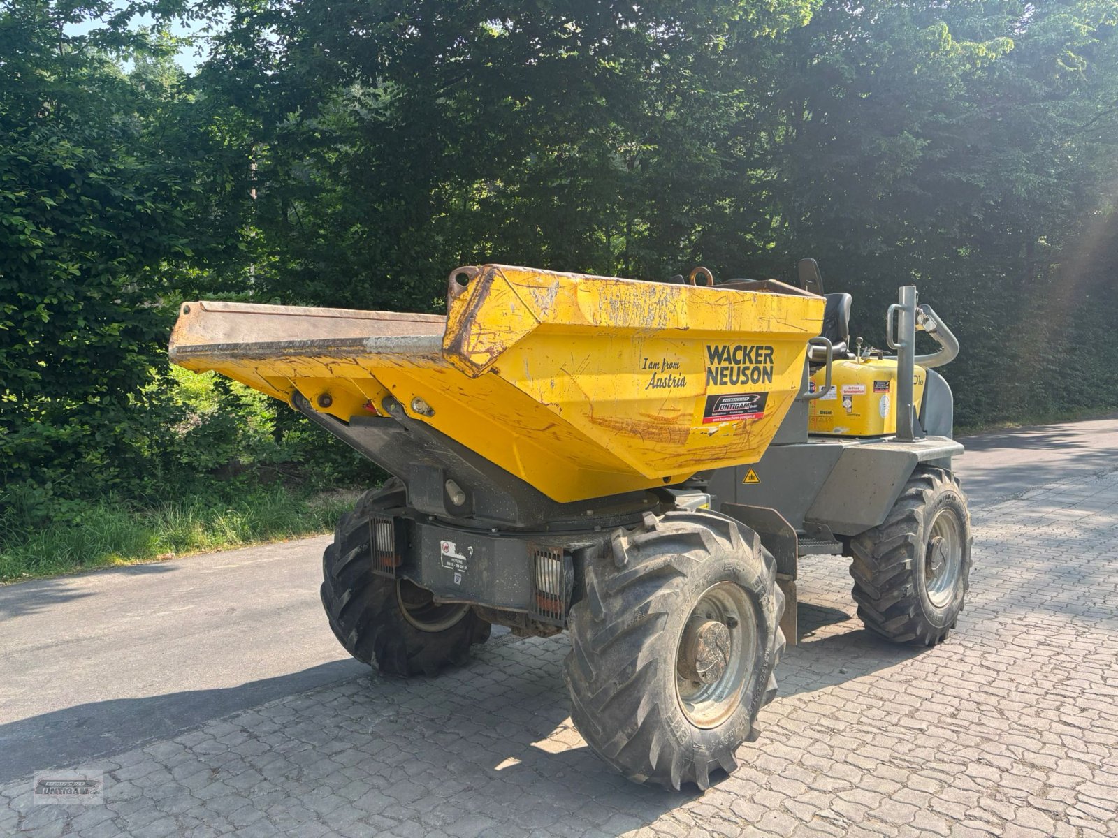 Knickgelenkte Dumper типа Wacker Neuson 5001, Gebrauchtmaschine в Deutsch - Goritz (Фотография 3)