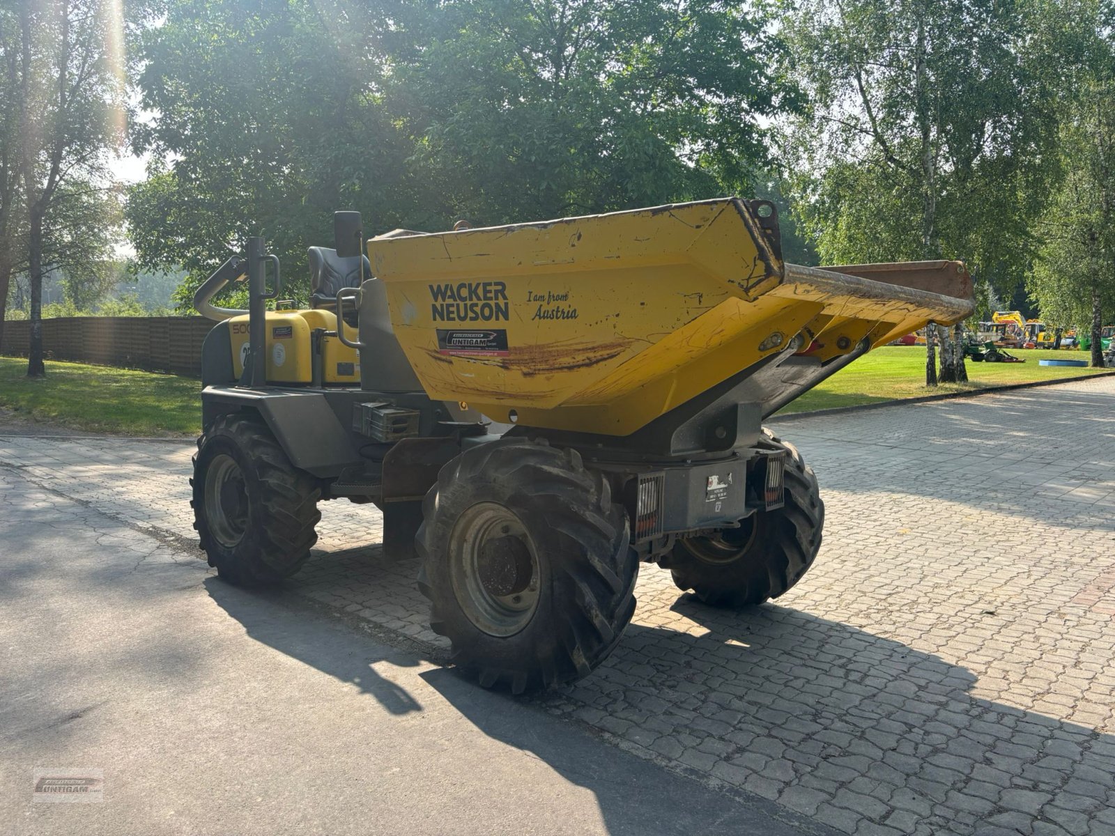 Knickgelenkte Dumper типа Wacker Neuson 5001, Gebrauchtmaschine в Deutsch - Goritz (Фотография 5)