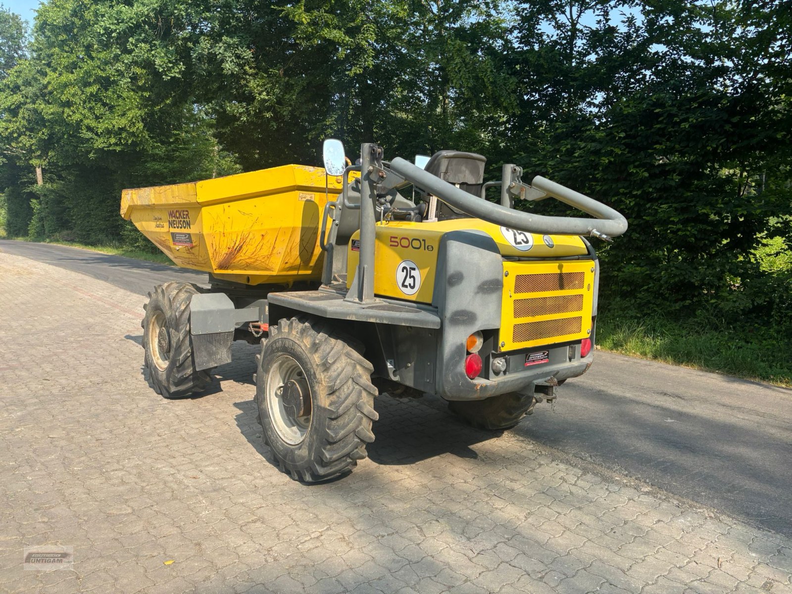 Knickgelenkte Dumper типа Wacker Neuson 5001, Gebrauchtmaschine в Deutsch - Goritz (Фотография 7)