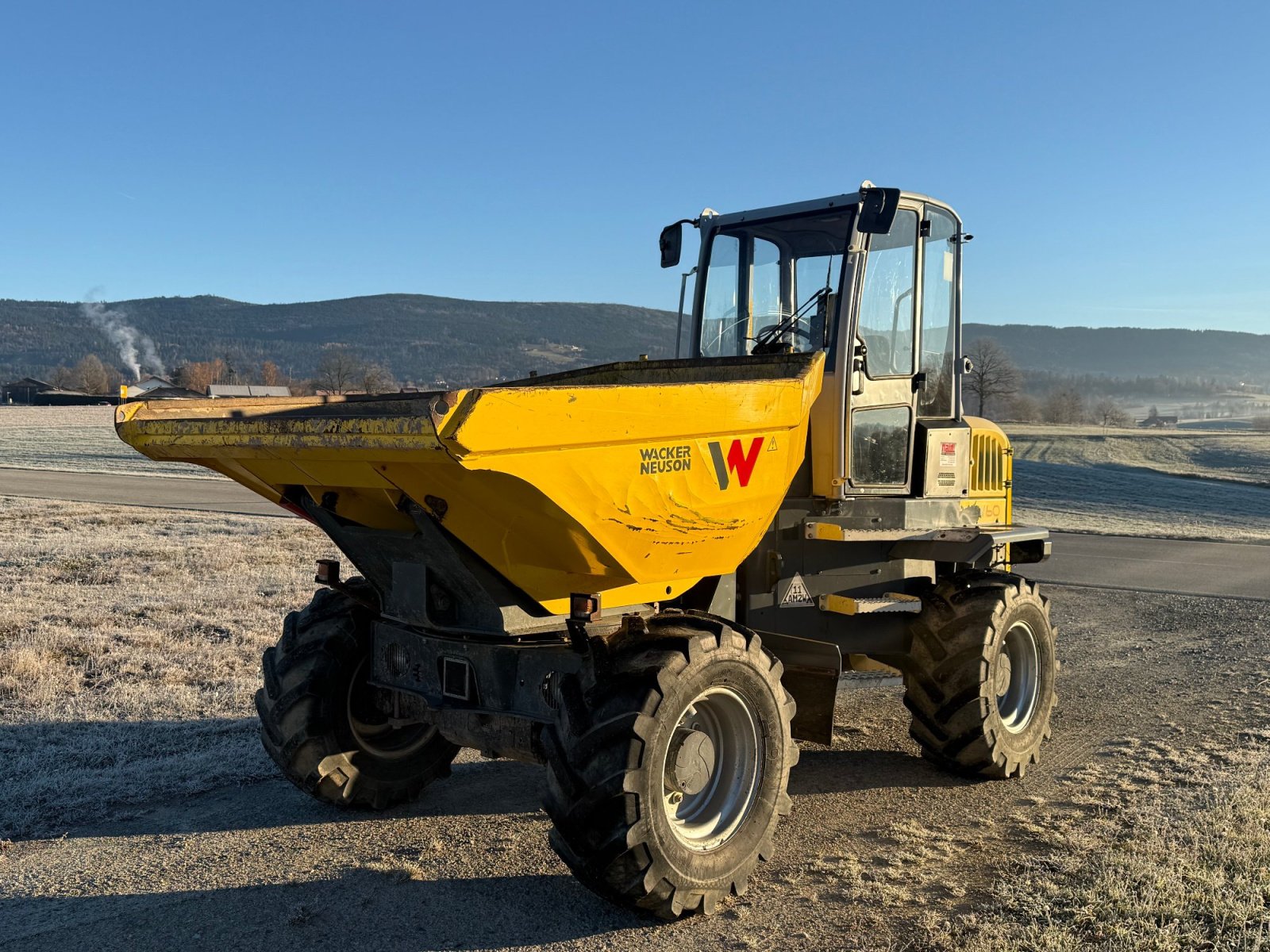 Knickgelenkte Dumper Türe ait Wacker Neuson DW 60, Gebrauchtmaschine içinde Neureichenau (resim 2)
