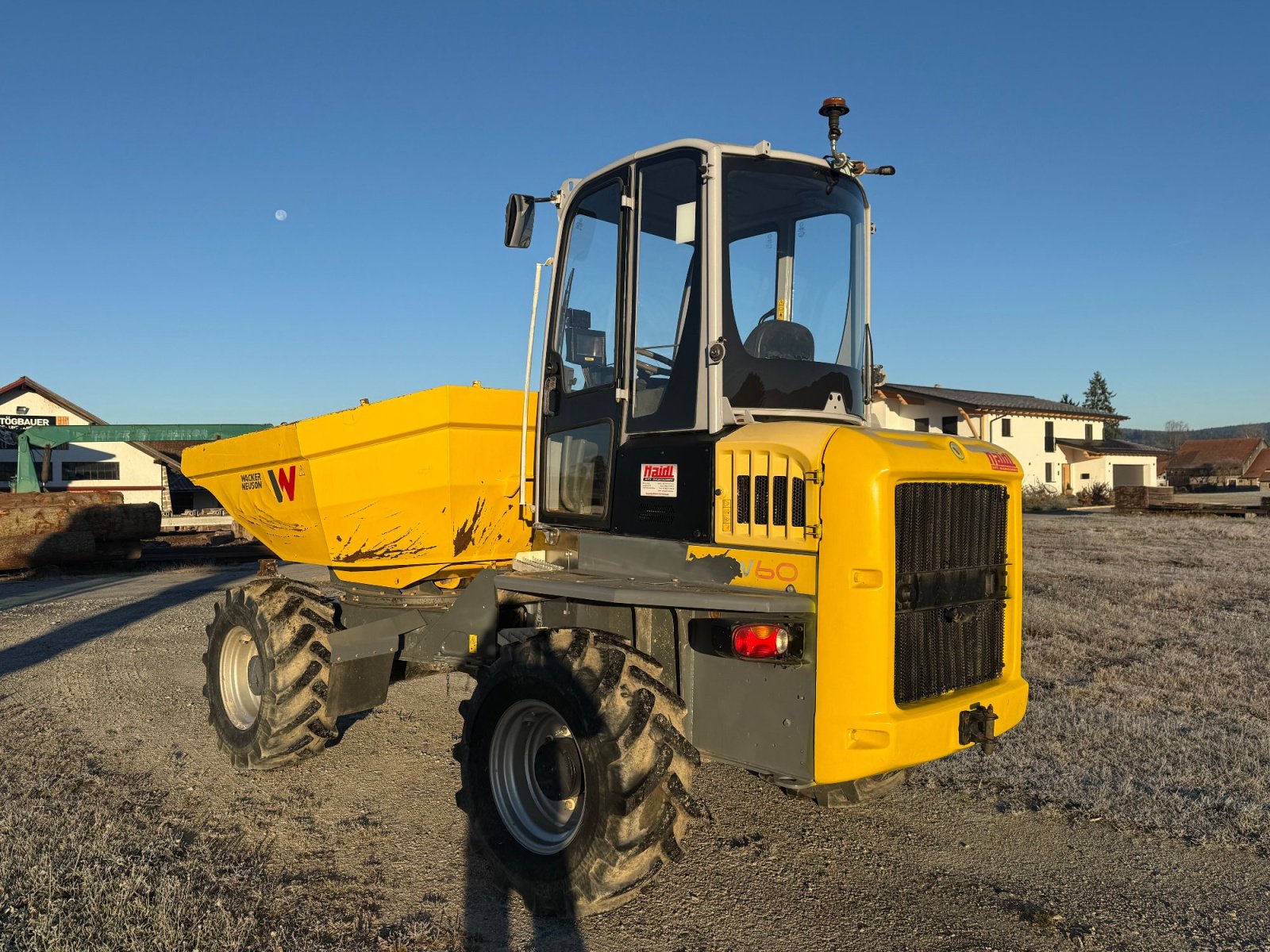 Knickgelenkte Dumper Türe ait Wacker Neuson DW 60, Gebrauchtmaschine içinde Neureichenau (resim 8)