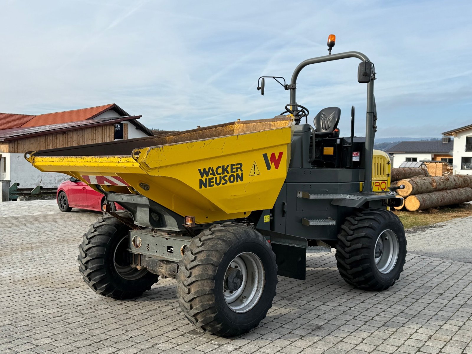 Knickgelenkte Dumper Türe ait Wacker Neuson DW 90, Gebrauchtmaschine içinde Neureichenau (resim 2)