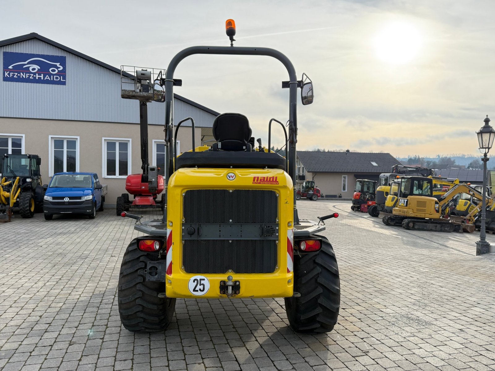 Knickgelenkte Dumper Türe ait Wacker Neuson DW 90, Gebrauchtmaschine içinde Neureichenau (resim 7)