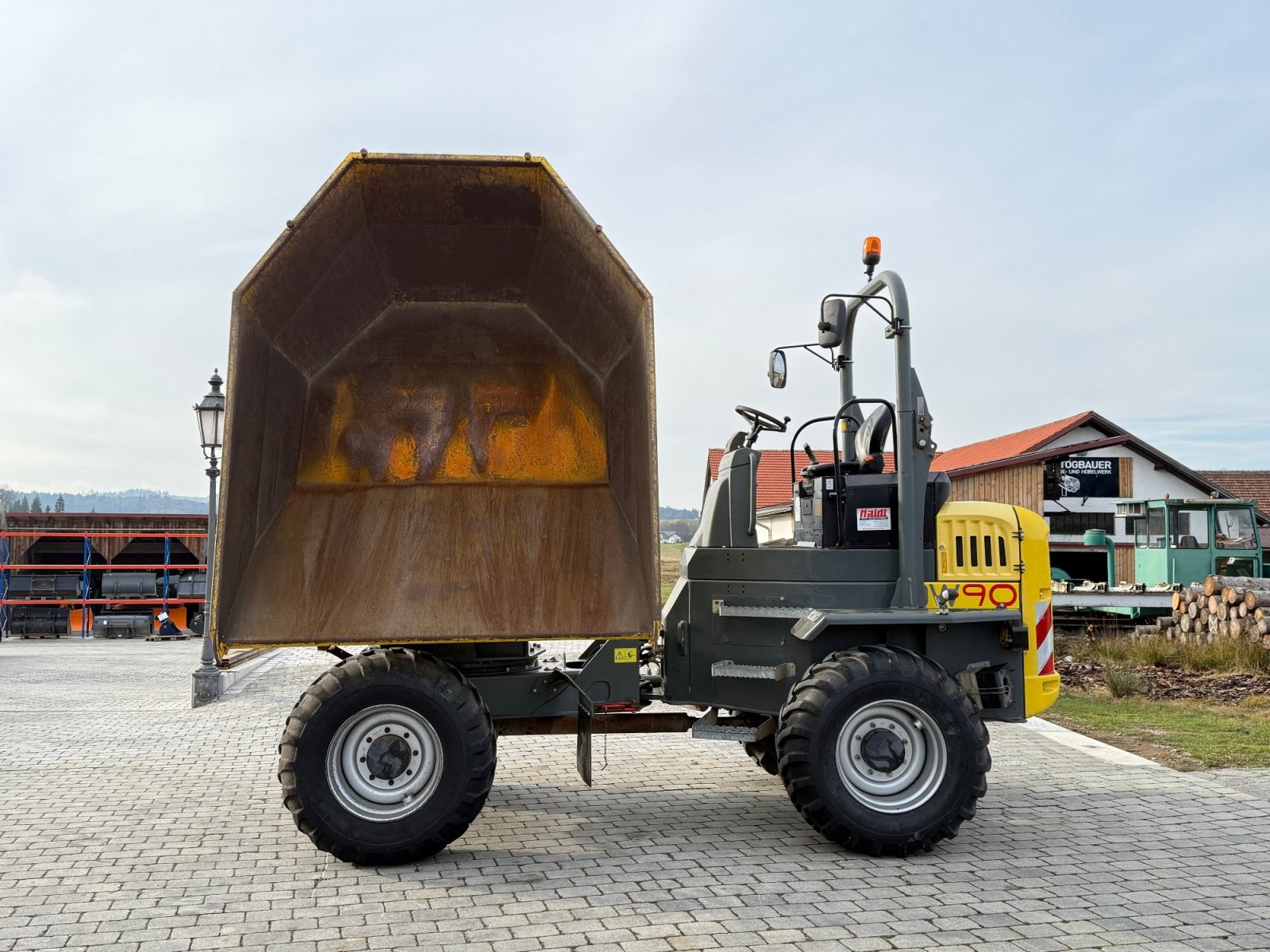 Knickgelenkte Dumper Türe ait Wacker Neuson DW 90, Gebrauchtmaschine içinde Neureichenau (resim 11)
