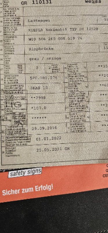 Kommunalfahrzeug typu Boki HY 1252, Gebrauchtmaschine v Vaz / Obervaz (Obrázek 8)