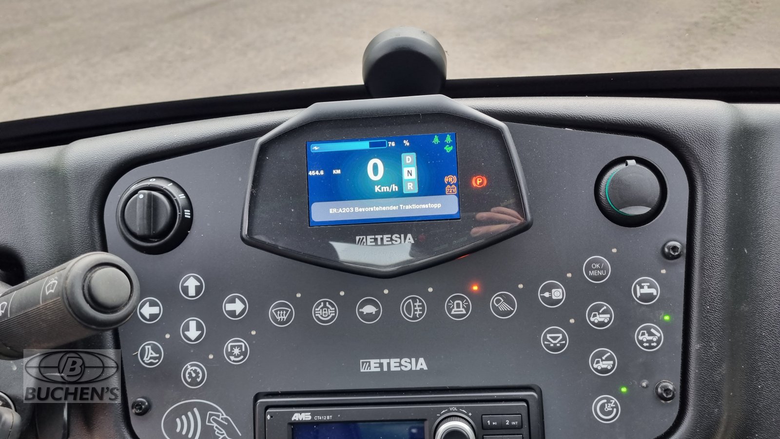 Kommunalfahrzeug des Typs Etesia ET-Lander, Neumaschine in Olpe (Bild 13)