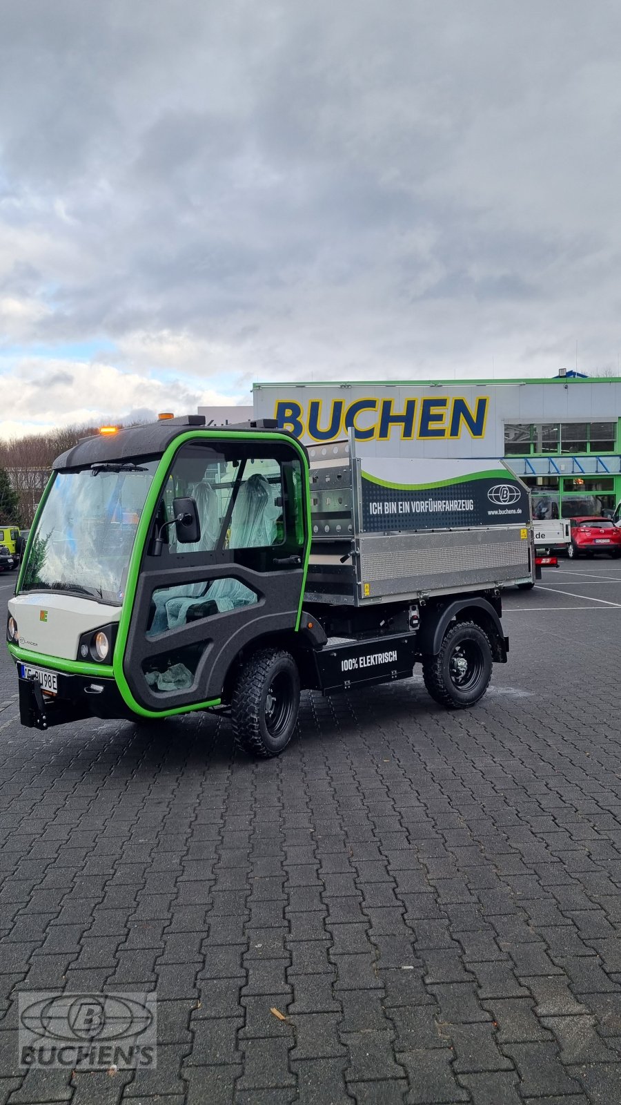 Kommunalfahrzeug des Typs Etesia ET-Lander, Neumaschine in Olpe (Bild 16)
