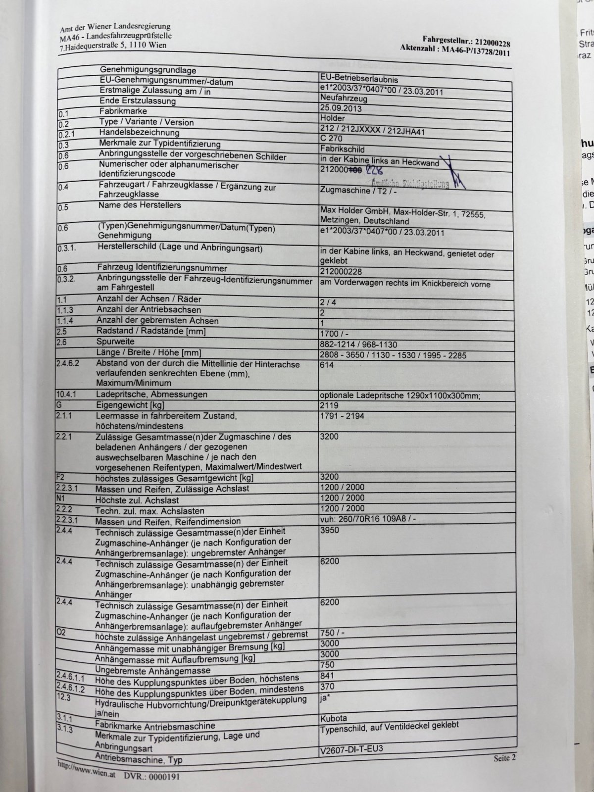 Kommunalfahrzeug tip Holder C 270, Gebrauchtmaschine in Graz (Poză 25)