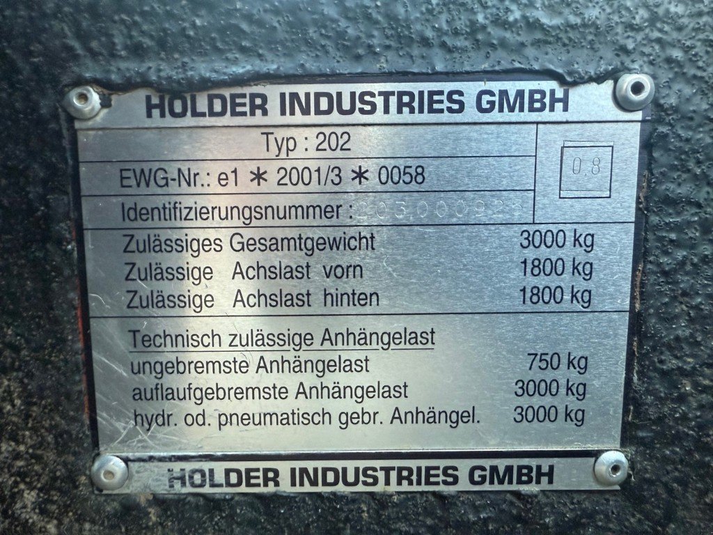 Kommunalfahrzeug typu Holder C-Trac 3.42, Gebrauchtmaschine v Wilchingen (Obrázek 6)