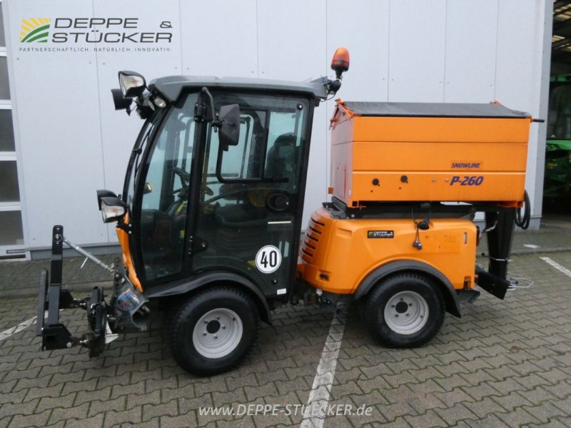 Kommunalfahrzeug des Typs Kärcher MIC 50 mit P260 Tellerstreuer, Gebrauchtmaschine in Lauterberg/Barbis (Bild 1)