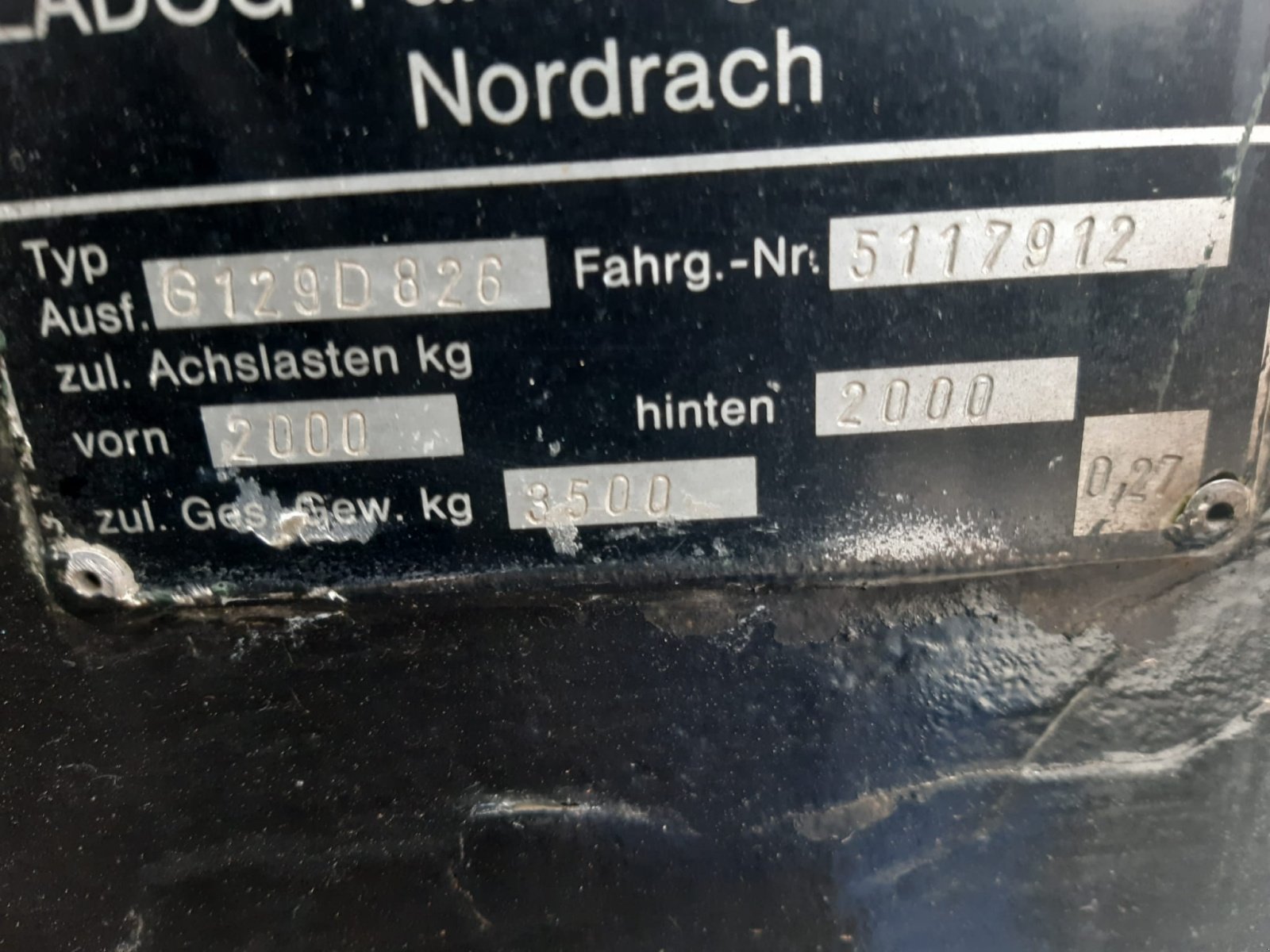 Kommunalfahrzeug a típus Ladog G129D826, Gebrauchtmaschine ekkor: Kochel am See (Kép 7)