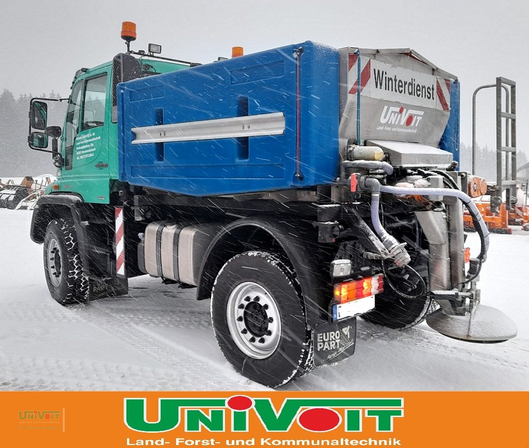 Kommunalfahrzeug des Typs Mercedes-Benz Unimog U 500 Gmeiner Streuer VA Rasco Schneepflug, Gebrauchtmaschine in Warmensteinach (Bild 3)