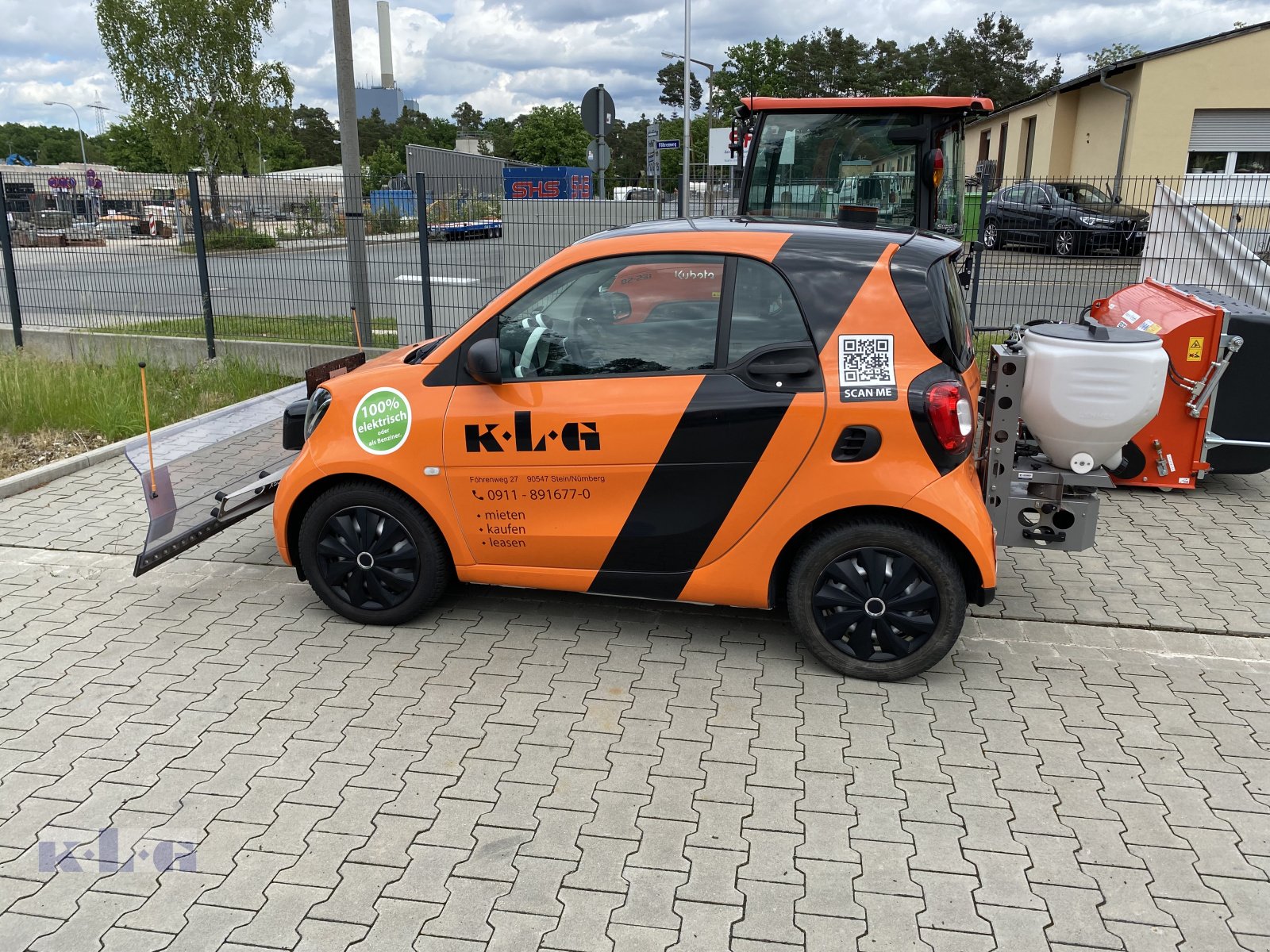Kommunalfahrzeug des Typs smart Fourtwo, Gebrauchtmaschine in Stein (Bild 10)