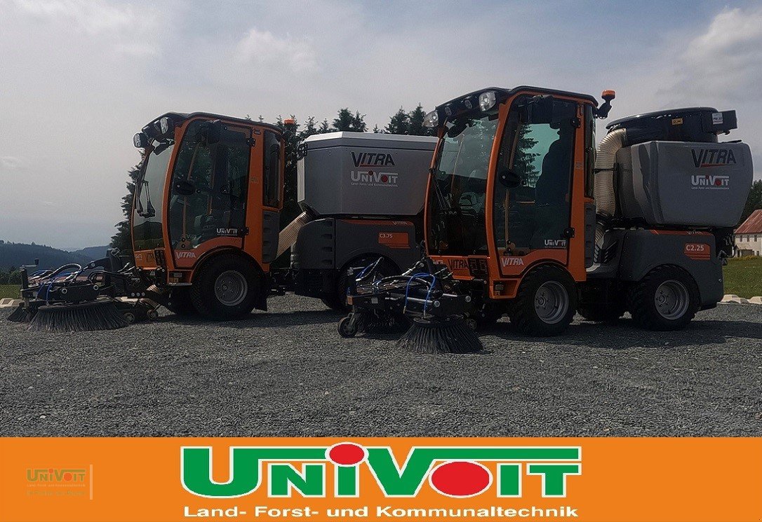 Kommunalfahrzeug des Typs Vitra Vitra Knicklenker mit 75 PS Kommunal Kehr Schneepflug Streuer Winterdienst, Neumaschine in Warmensteinach (Bild 14)