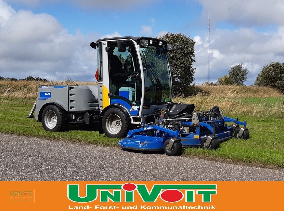 Kommunalfahrzeug des Typs Vitra Vitra Knicklenker mit 75 PS Kommunal Kehr Schneepflug Streuer Winterdienst, Neumaschine in Warmensteinach (Bild 16)