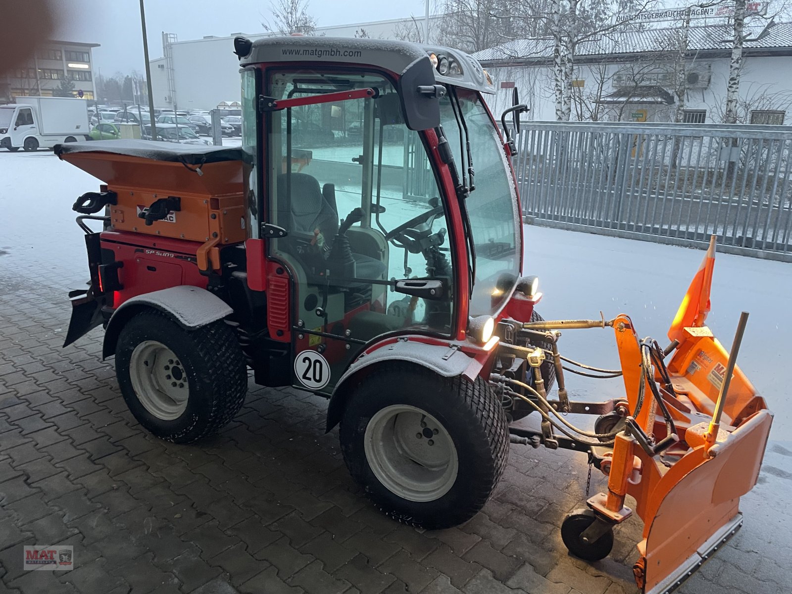 Kommunaltraktor от тип Antonio Carraro SP 5008, Gebrauchtmaschine в Waldkraiburg (Снимка 3)