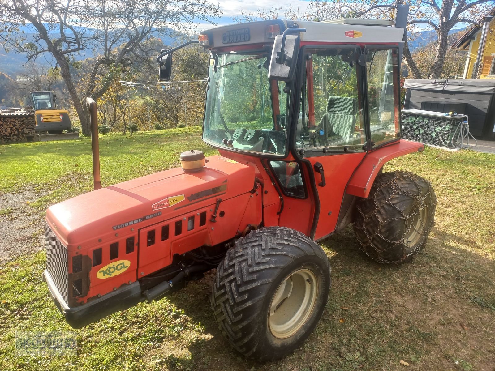 Kommunaltraktor typu Antonio Carraro Tigrone 8008, Gebrauchtmaschine v Wies (Obrázek 2)
