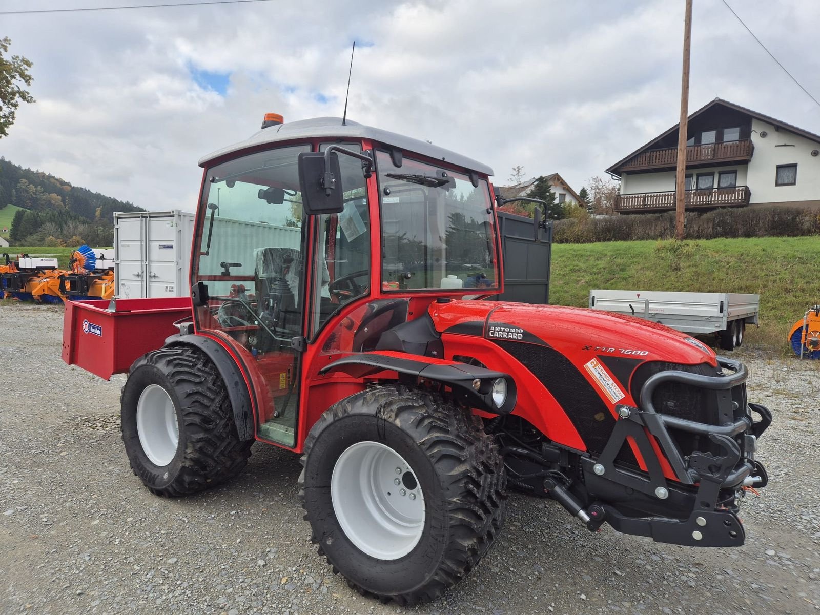 Kommunaltraktor a típus Antonio Carraro TTR 7600 infinity Traktor Pasquali Reform Aebi, Vorführmaschine ekkor: Aigen-Schlägl (Kép 14)