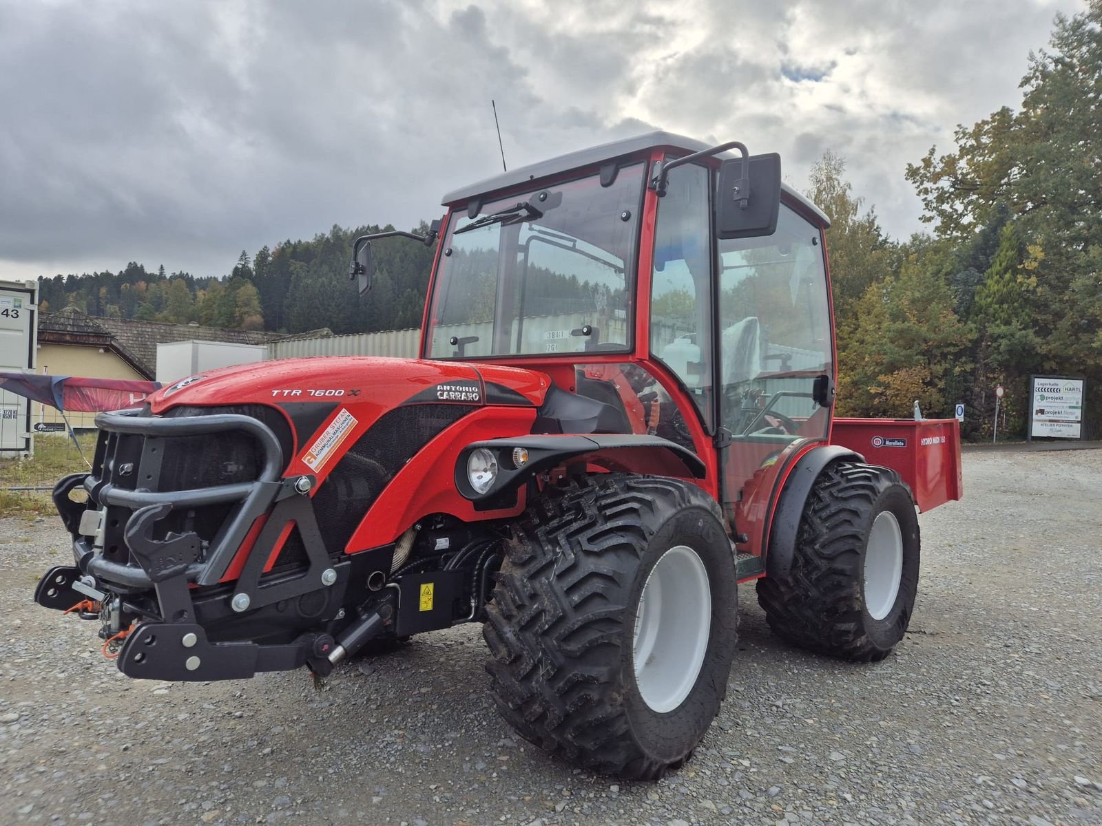 Kommunaltraktor a típus Antonio Carraro TTR 7600 infinity Traktor Pasquali Reform Aebi, Vorführmaschine ekkor: Aigen-Schlägl (Kép 21)