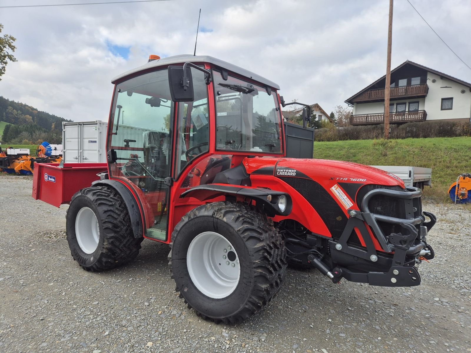 Kommunaltraktor a típus Antonio Carraro TTR 7600 infinity Traktor Pasquali Reform Aebi, Vorführmaschine ekkor: Aigen-Schlägl (Kép 13)
