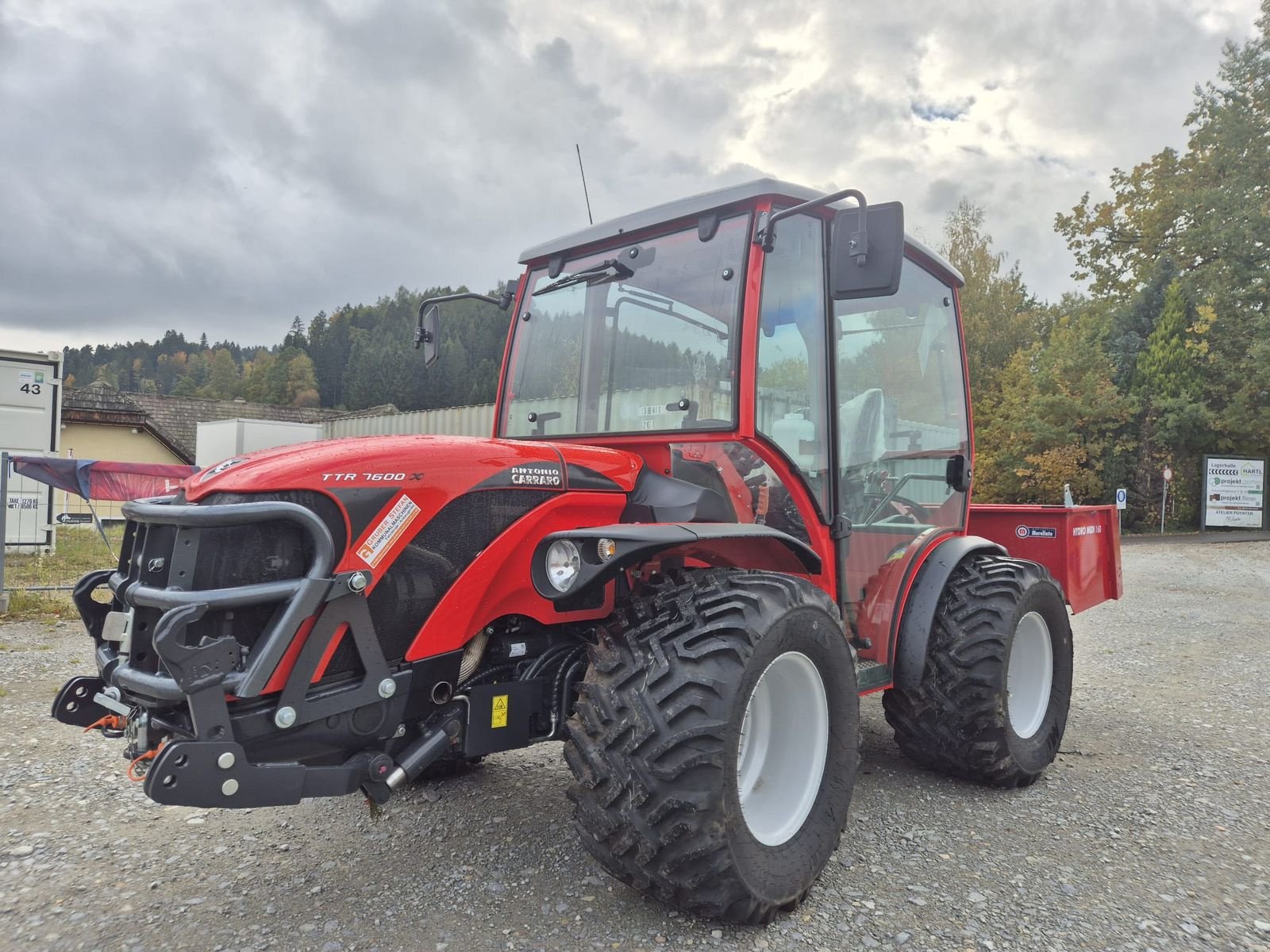 Kommunaltraktor a típus Antonio Carraro TTR 7600 infinity Traktor Pasquali Reform Aebi, Vorführmaschine ekkor: Aigen-Schlägl (Kép 22)