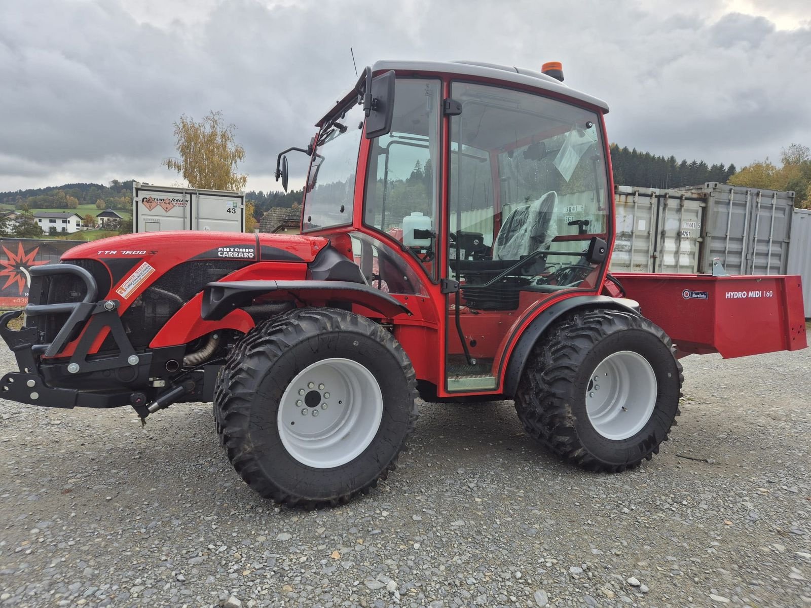 Kommunaltraktor a típus Antonio Carraro TTR 7600 infinity Traktor Pasquali Reform Aebi, Vorführmaschine ekkor: Aigen-Schlägl (Kép 20)
