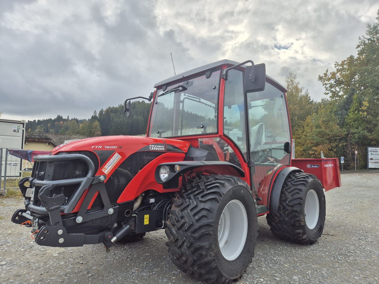 Kommunaltraktor a típus Antonio Carraro TTR 7600 infinity Traktor Pasquali Reform Aebi, Vorführmaschine ekkor: Aigen-Schlägl (Kép 2)