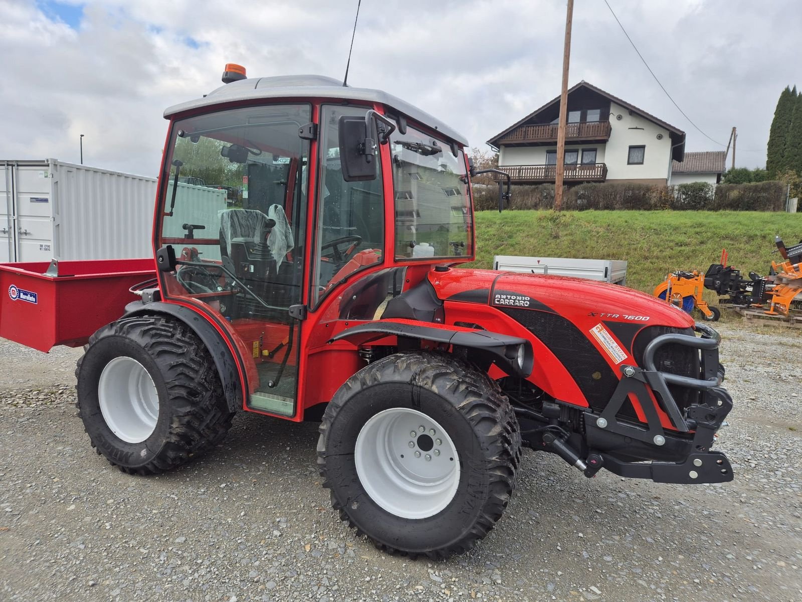 Kommunaltraktor a típus Antonio Carraro TTR 7600 infinity Traktor Pasquali Reform Aebi, Vorführmaschine ekkor: Aigen-Schlägl (Kép 11)
