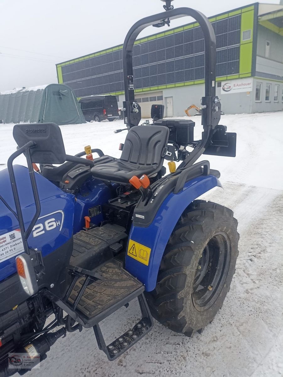 Kommunaltraktor del tipo Farmtrac Farmtrac 26 H mit Hydrostat, Fronthydraulik, Fro, Vorführmaschine In Dimbach (Immagine 7)