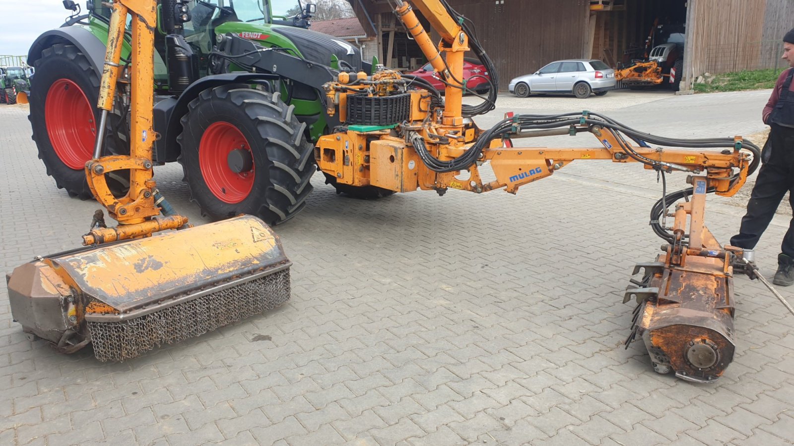 Kommunaltraktor Türe ait Fendt 516, Gebrauchtmaschine içinde Niederviehbach (resim 3)