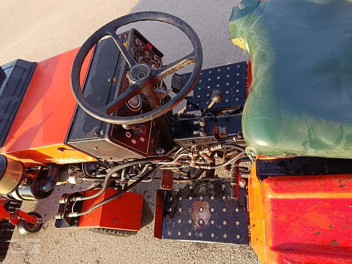 Kommunaltraktor des Typs Hako Hakotrac 2300D inkl. Kehrmaschine und hydr. Schn, Gebrauchtmaschine in Dimbach (Bild 5)