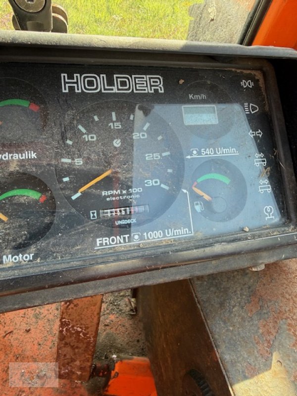 Kommunaltraktor van het type Holder C 242, Gebrauchtmaschine in Remchingen (Foto 3)