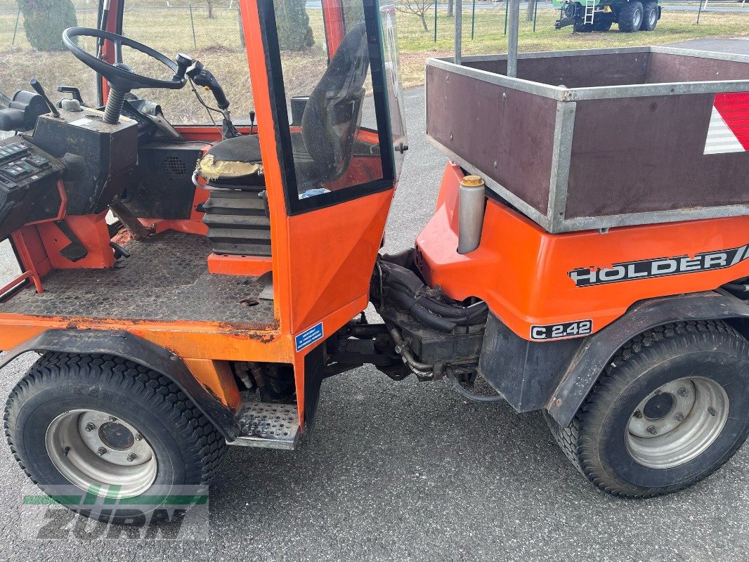 Kommunaltraktor des Typs Holder C2.42, Gebrauchtmaschine in Giebelstadt-Euerhausen (Bild 3)