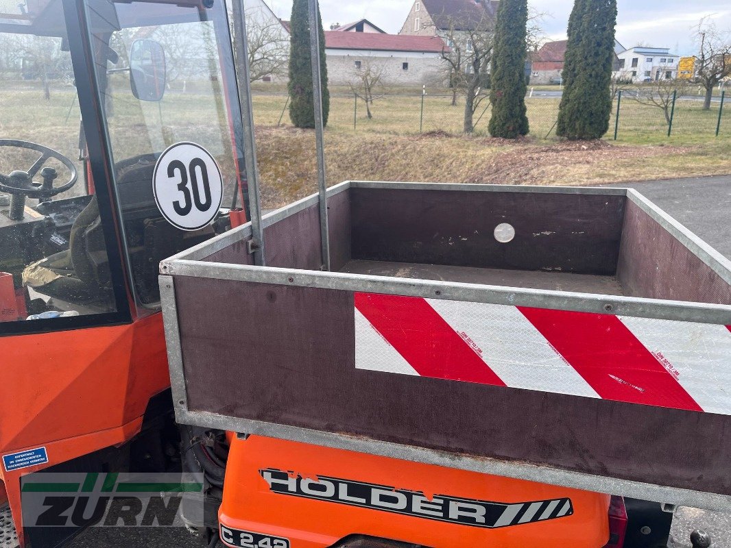 Kommunaltraktor des Typs Holder C2.42, Gebrauchtmaschine in Giebelstadt-Euerhausen (Bild 5)